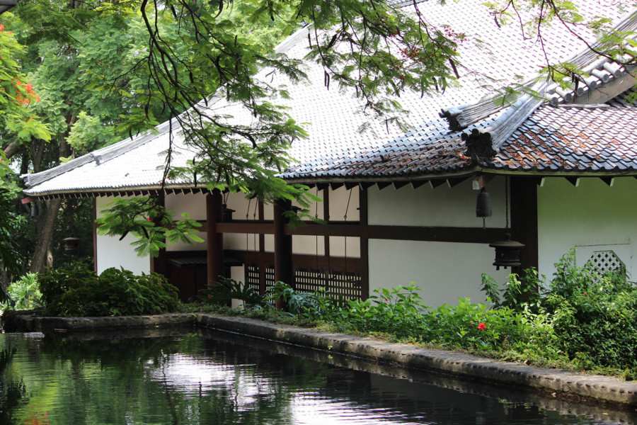 Inside Sumiya A Traditional  Japanese Garden Outside 