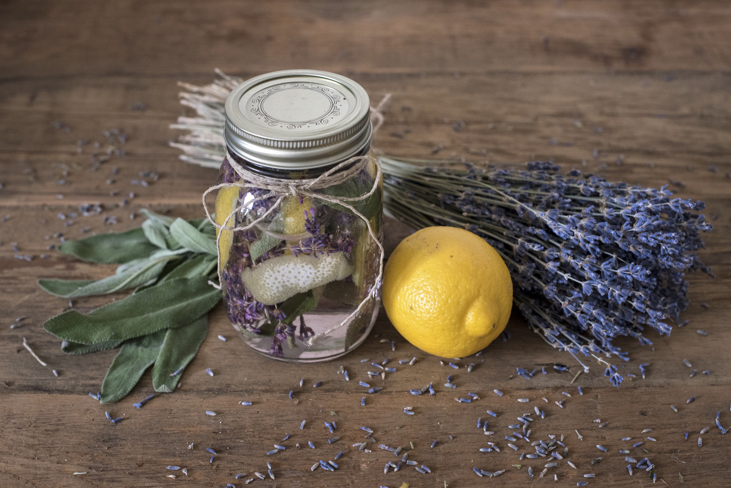 DIY Lavender Cleaning Spray • Sage to Silver