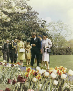 #10. KennedyshowingtheRoseGarden.Apr.1963 SmithsonianAAG