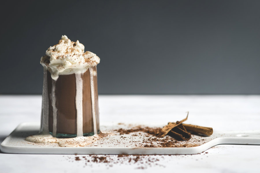 Stay Warm This Winter With Herbal Hot Chocolate - Garden Collage Magazine